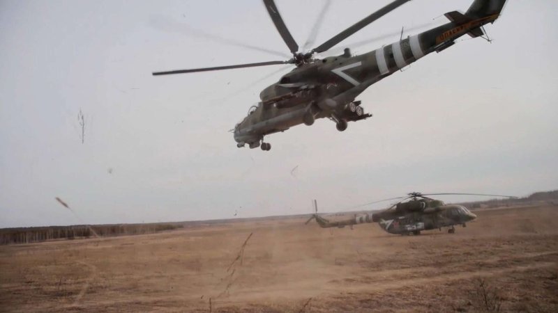 Ми-24 вертолёт Украина