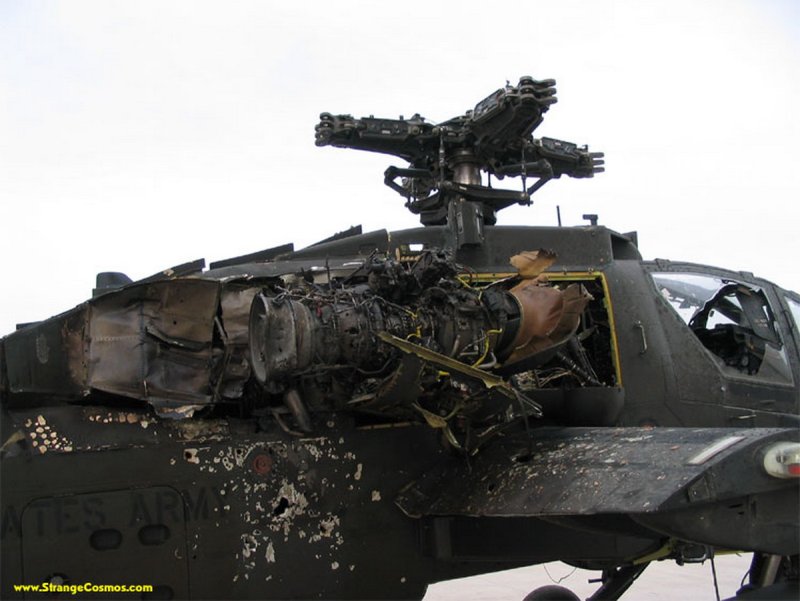 Сбитие АН-64 Апач