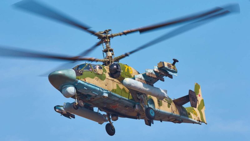 Вертолет ка-52 "Аллигатор"