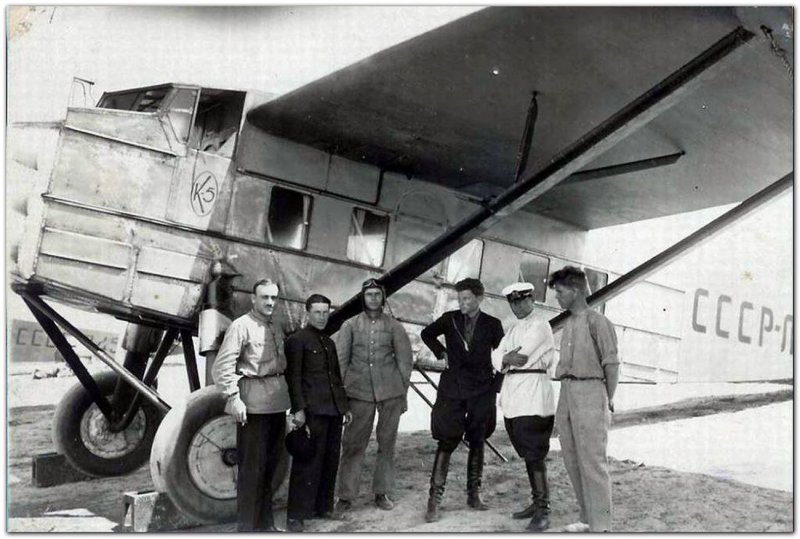 18 Октября 1929 первый полёт пассажирского самолёта к-5 к а Калинина