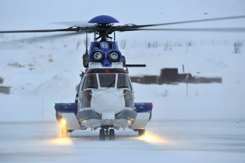 Вертолет Airbus h225 года выпуска