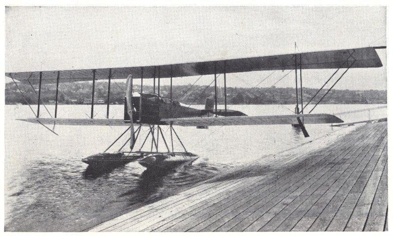 Первый самолет Боинг 1915 год