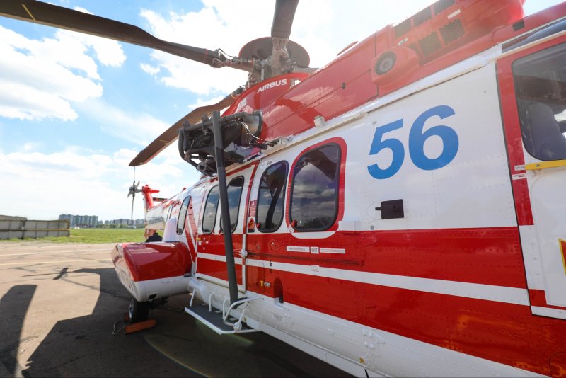 Вертолет h225 super Puma в Beluge