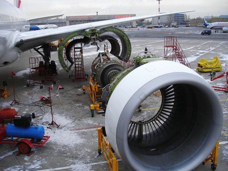 Турбина Боинг 777