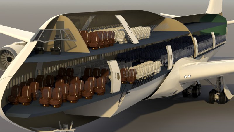 Фюзеляж Boeing 747