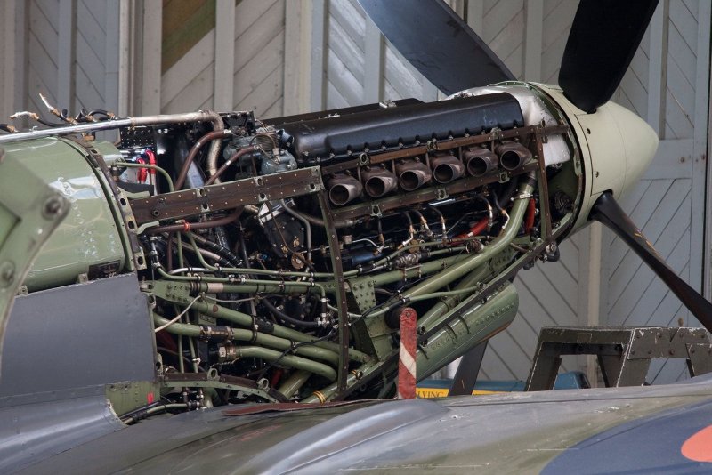 Rolls Royce Merlin v12 Spitfire