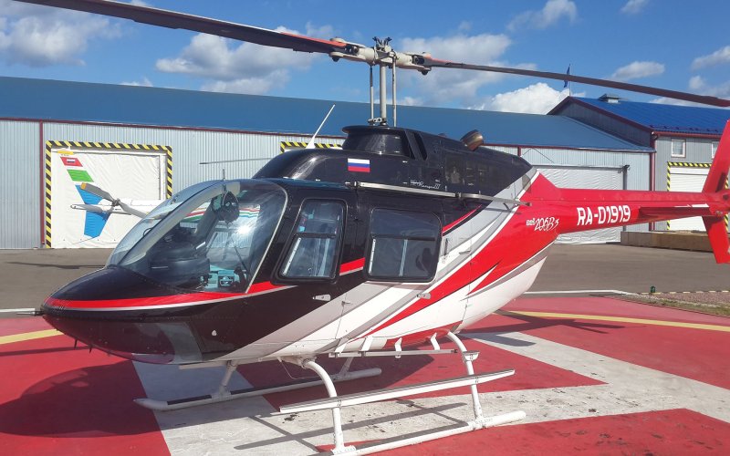 Bell 206 вертолет