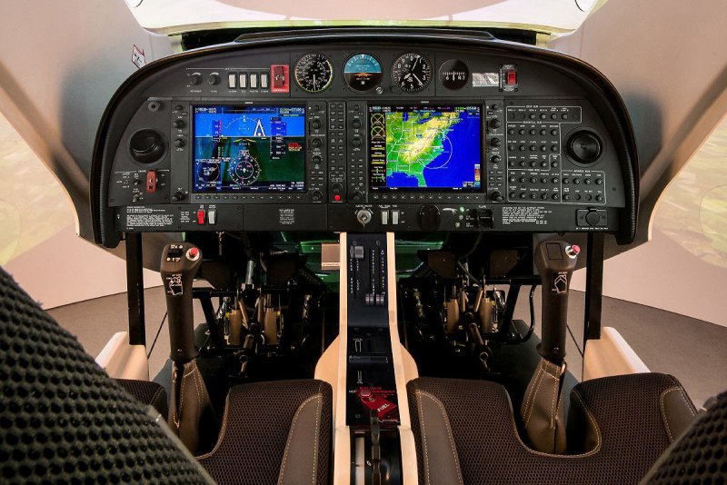 Diamond da40 кабина