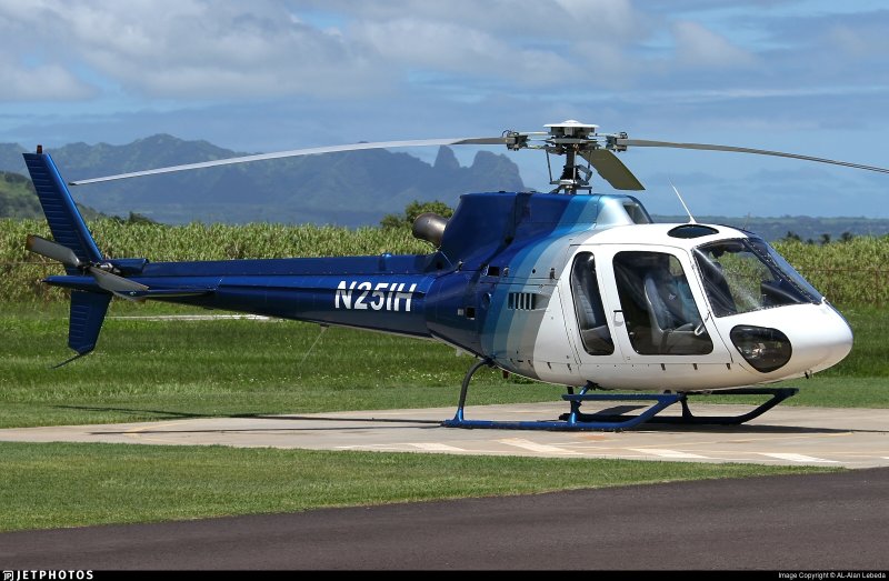 Eurocopter as-350 кабина