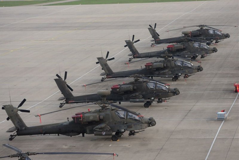 Ah-64e серый авиабаза Эдвардс