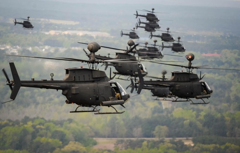 Bell Oh-58 Kiowa фото
