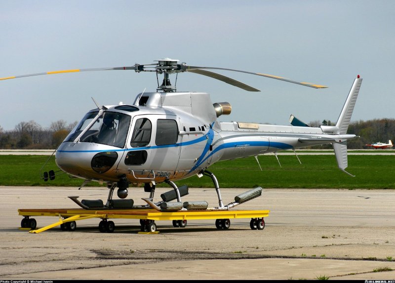 Высокое шасси Еврокоптер as350