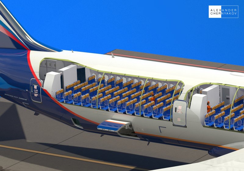 Фюзеляж Боинг 777