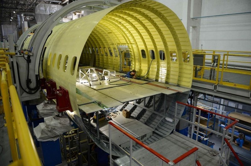МС-21 отсеки фюзеляжа