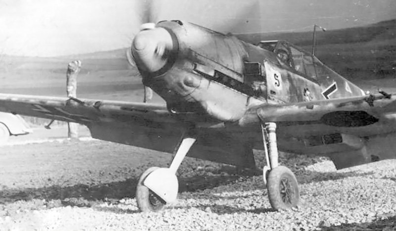 Адольф Галланд bf 109g