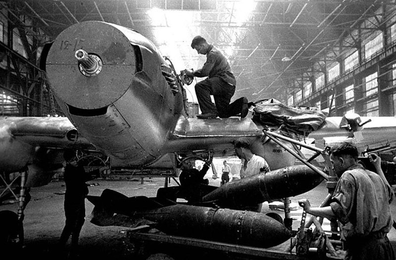 Авиационный завод 18 Куйбышев 1941