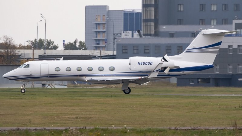 Самолет Gulfstream g450 s/n 4310 VP-bak