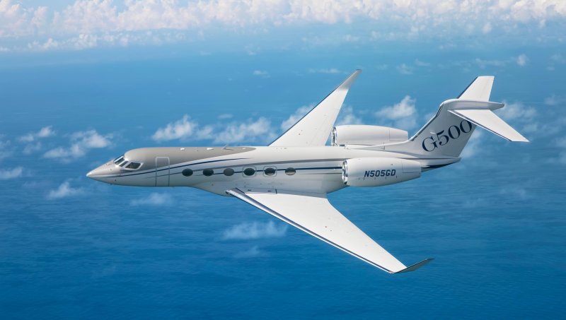 Самолет Gulfstream g500
