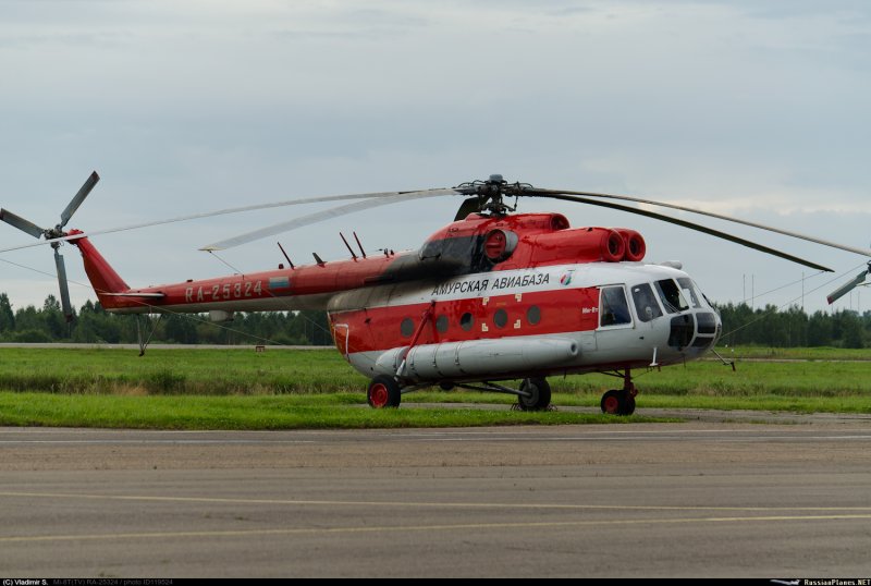 Авиалесоохрана вертолет