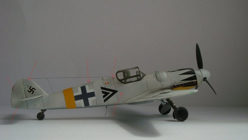 Bf 109g-14 Эриха Хартманна