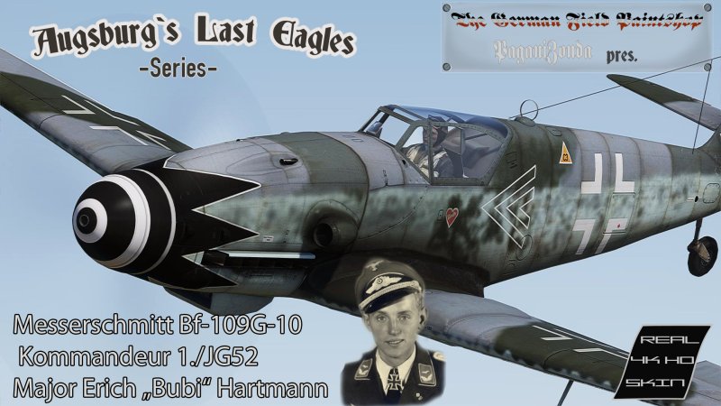 Мессершмитт bf 109 Эрика Хартмана