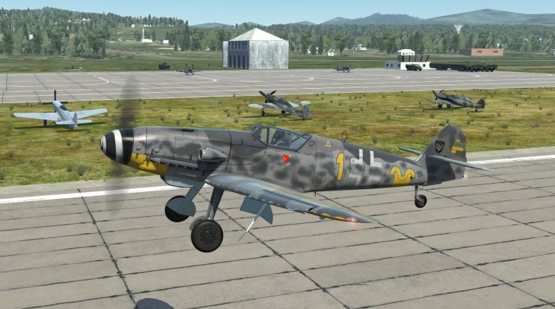 Bf 109 Эрих Хартманн