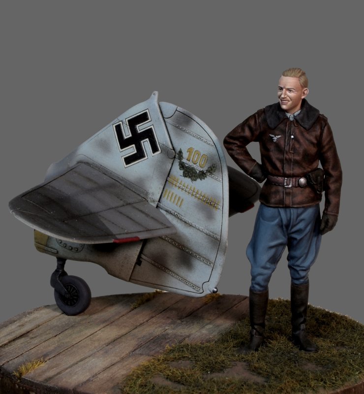 Erich Hartmann 1/35 Resin Kit