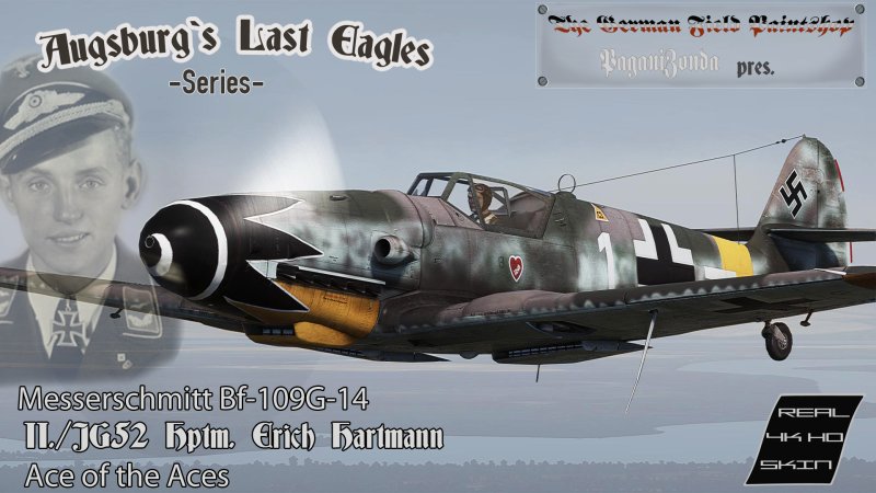 Мессершмитт bf 109 Эрика Хартмана