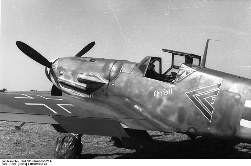 Мессершмитт bf 109 Герхарда Баркхорна