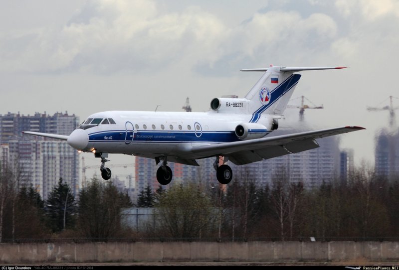Як-40 Вологодское авиапредприятие