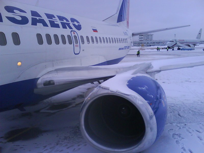Боинг 737 в Санкт-Петербурге