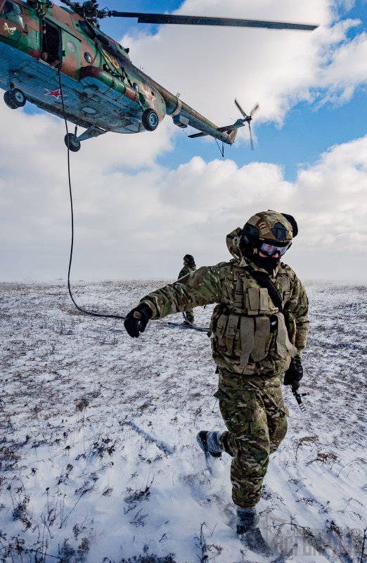 Спецназ ВДВ десантирование