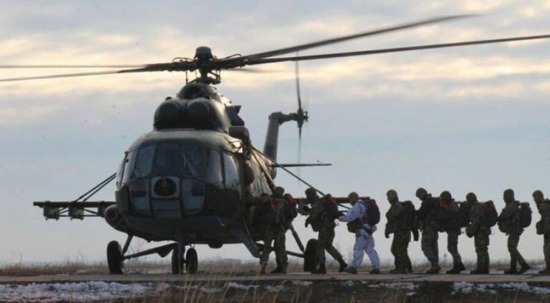 Mi 8 вертолет Desant