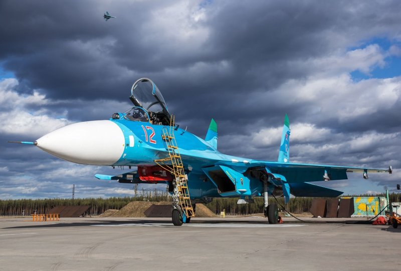 Самолёт истребитель Су 27