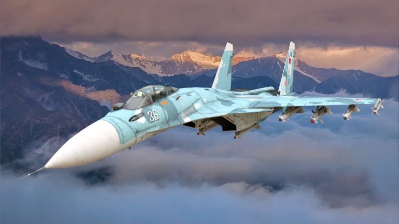 Су-27 истребитель СССР