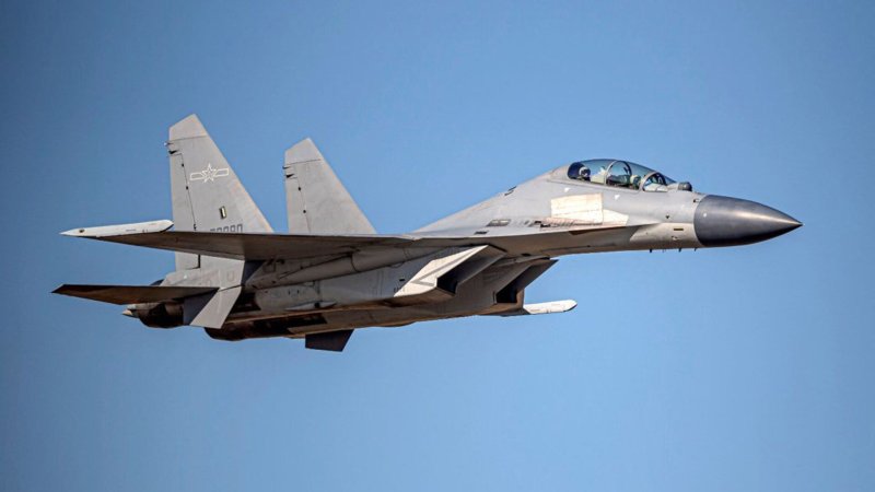 Истребитель Shenyang j-16